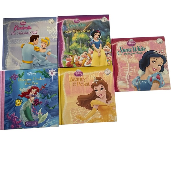 Disney Other - Disney Children’s Princess Story Books bundled pack of 5